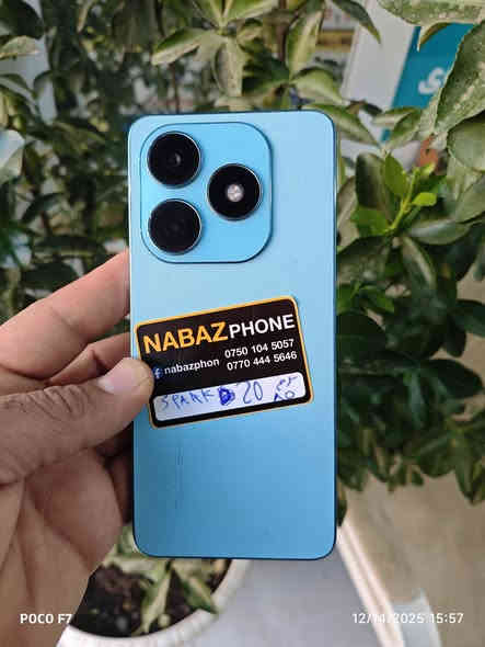 TECNO SPARK 20

زاکیرە 256 گێگا 
ڕام 8+8
پاتری 5000

نرخ : 85 هەزار 

***********
***********

بۆ گەیاندن نرخ 5 هەزار

ناونیشان قەڵادزێ
