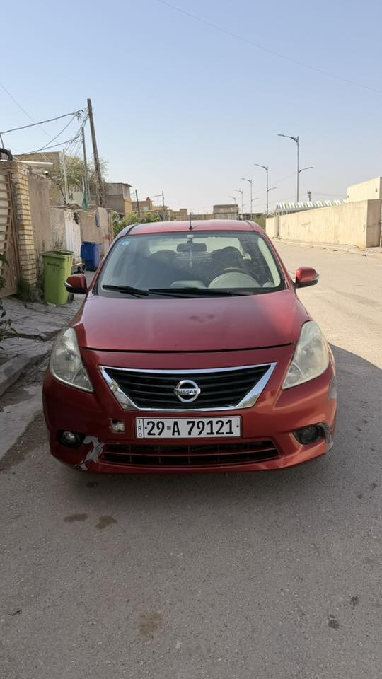 السلام عليكم
نيسان صني هندي
موديل2012
تفاصيل اكثر اتصل على الرقم او واتس أب 

0777 657 2134
