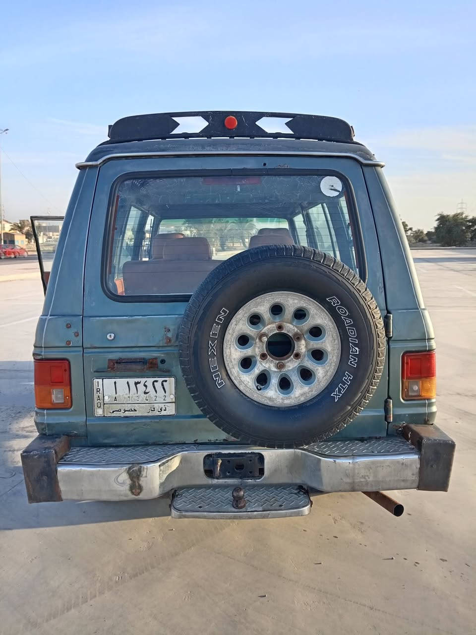 سلام عليكم سيارة باجيرو موديل 1991 رقم ذي قار
مكينه ستاركس كاز مكينه وكير وأكسن جديد تخم تاير كهربائيته شغاله 
السعر 30وبيه مجال مكان النجف رقم الموبايل 
***********
