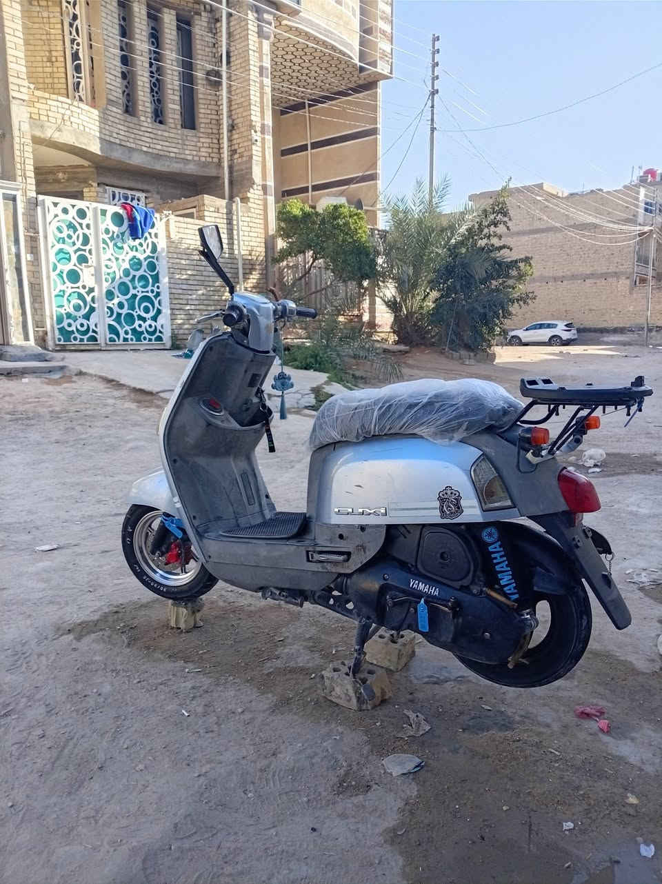 سلام عليكم دراجه بوليسي بلادي مامفتوحه كفرات كلها بلدي مختمات من الذيل لل ويل  ختم واحد ويه المكينه داخل املح مامفتوحه كلشي مابيها شغاله سلف وهندر مكان كربلاء رقمي ***********
