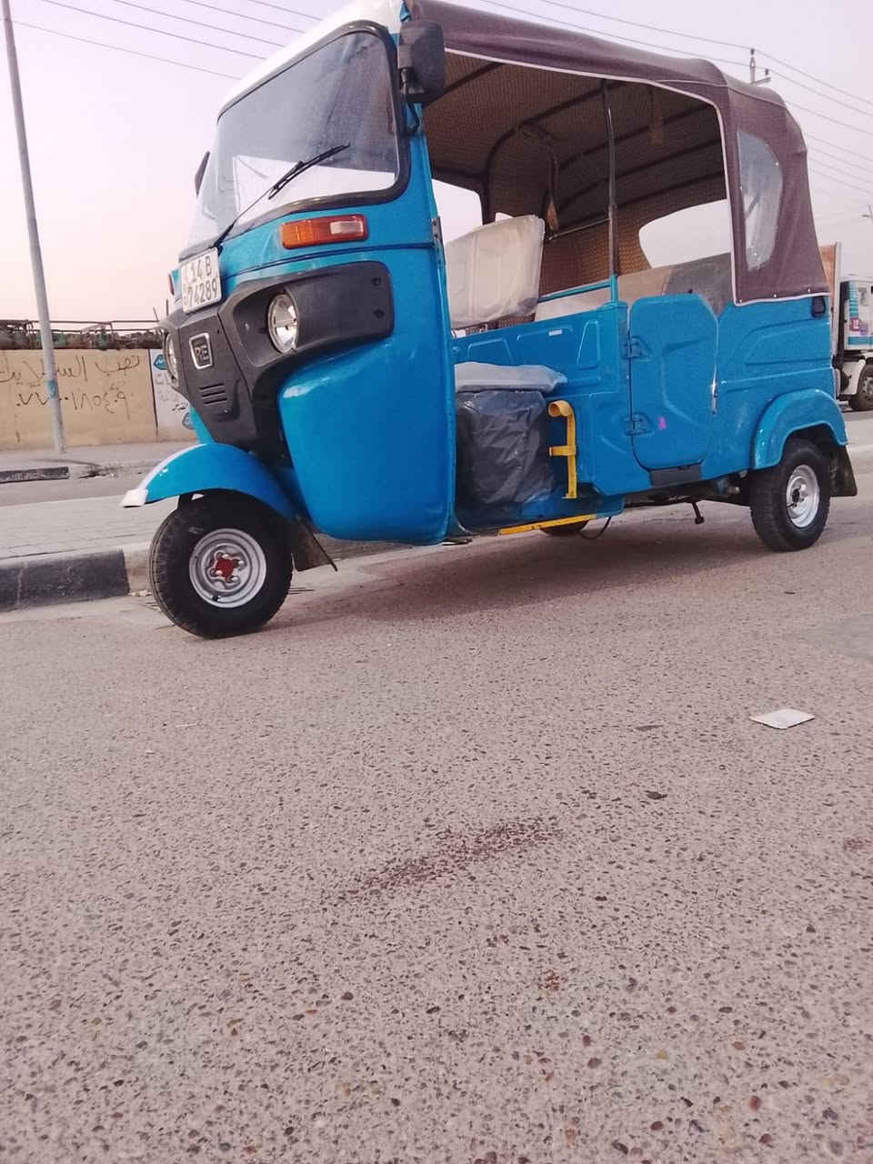 السلام عليكم باجاج للبيع 2021 رقم سنويه جاهزه ما بيها اي شيء السعر 6,200 مكاني بصره حيانيه ***********
