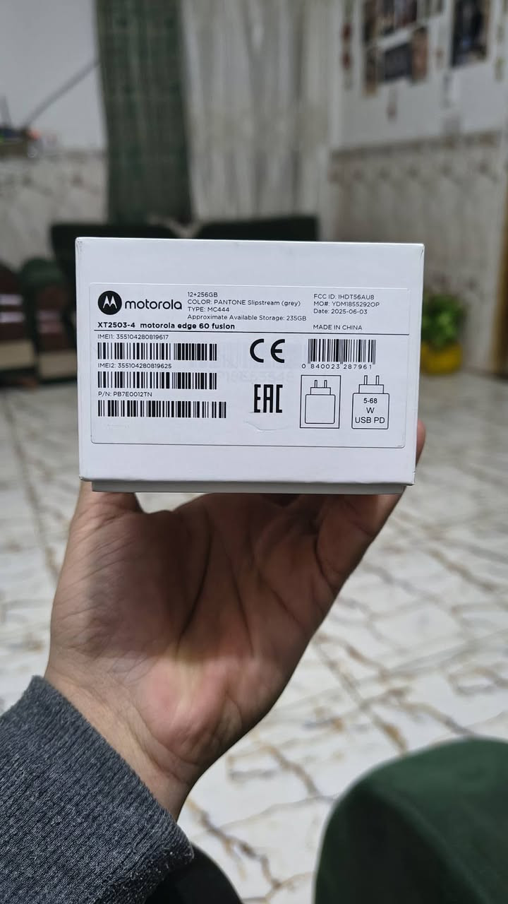 موترلا ايدج60 فيوجن 
ذاكره 256
عشوائيه12+12=24
بطاريته 5200
شحن سريع 68واط 
شاشه اولد 120هرتز 
باكيت كامل ماحقات استعمال قليل كلش
للبيع ب 300ومجاله بسيط خذته جديد ب 385
مكاني الرمادي توصيل ماعندي


**إذا كنت صاحب هذا الإعلان وتريد حذفه لأي سبب، رجاءا أرسل رسالة إلى الدعم الفني**