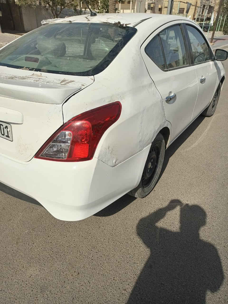 سلام عليكم نيسان سني موديل ٢٠٢٥بيهه طخه جاملغ خلفي وراجع عل بارد بسم شركه تريد تحويل او وكاله مكان بغداد الكاظميه السعر ١١٥وبيهه مجال ***********٠٧٥
