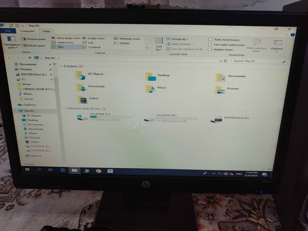 حاسوب hp نظيف وبضمان وشغالمكون من شاشة حجم 19  و الماوس والکیبورد و الکیس و الوایرات
ci5 جيل الثالث
ram 16g
hard 500g hdd
wi .fi
سعر 100 الف كالار, السليمانية


**إذا كنت صاحب هذا الإعلان وتريد حذفه لأي سبب، رجاءا أرسل رسالة إلى الدعم الفني**