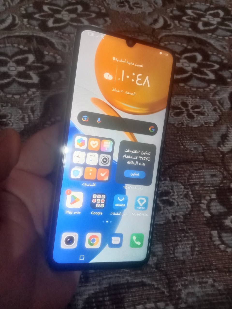 هونر اكس7
مبدل شاشه اصليه الكامره الاماميه شويه مغوش 
للمراوس


**إذا كنت صاحب هذا الإعلان وتريد حذفه لأي سبب، رجاءا أرسل رسالة إلى الدعم الفني**