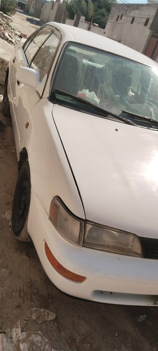 سلام عليكم سيارة كورلا مديل ٩٤ مكينة وكير مكفولات السيارة جاهزة مداور ثاني يوم مكفوله من كصه ونقل جثه مصبوغه عام للجمالية المكان النجف ***********
