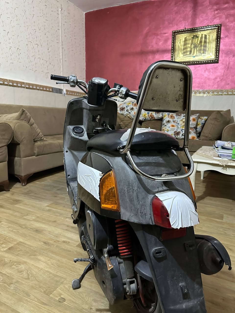 سلام عليكم دراجه بوليسي لبيع  نضيفه وجديده مكان بصره كوت الحجاج قرب مطبعه البهاء  رقم***********
