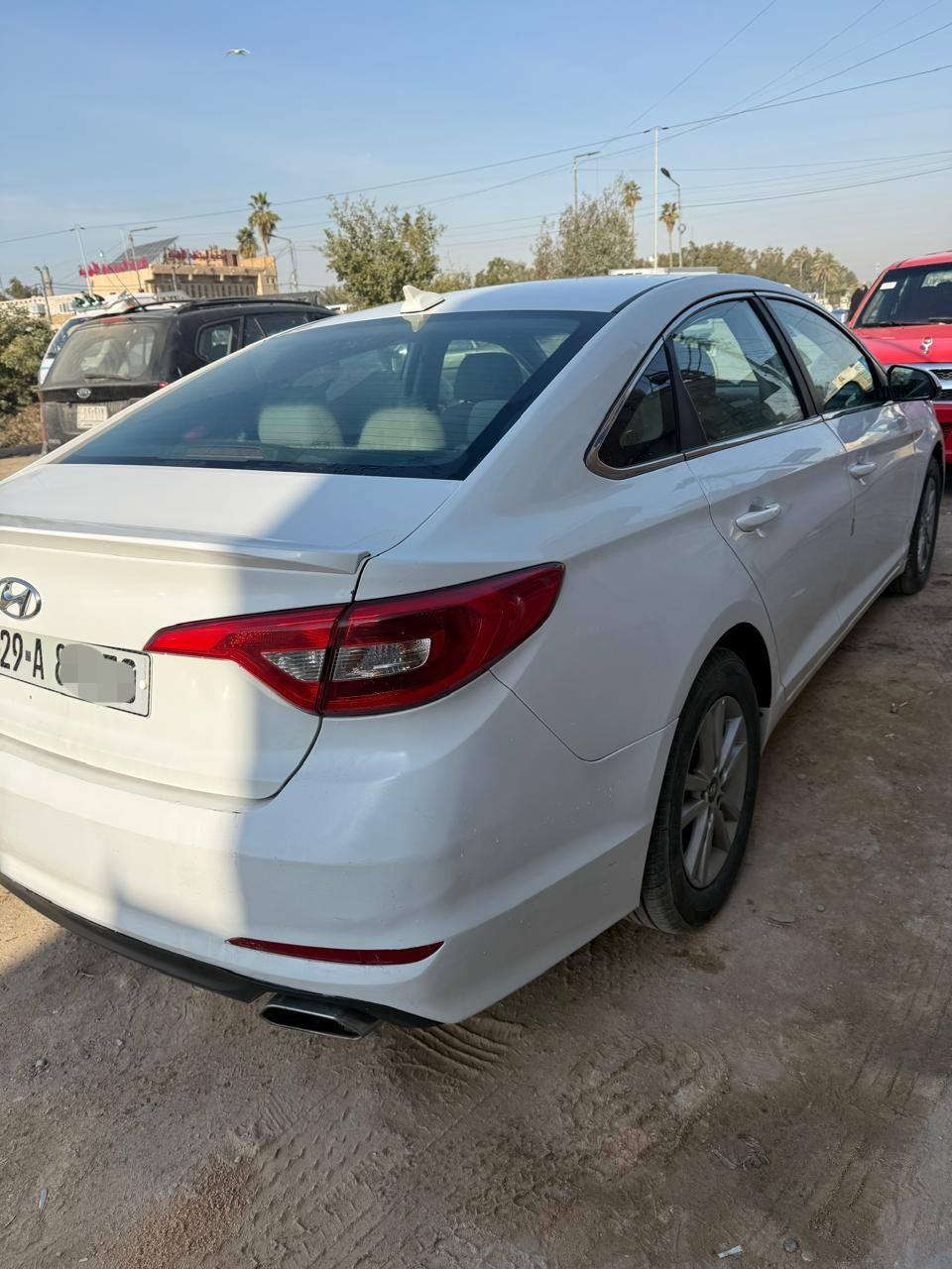 سوناتا ٢٠١٧ امريكي رقم واسط الجديد تحويل مباشر محرك ٢٤٠٠ كير وحدادية وتبريد مكفولات بدون ضربة بيهة رشات صبغ ومسوي سونار شاشة كامرا حساس امامي المكان الديوانية سعر ١١٥ ومجال ***********
