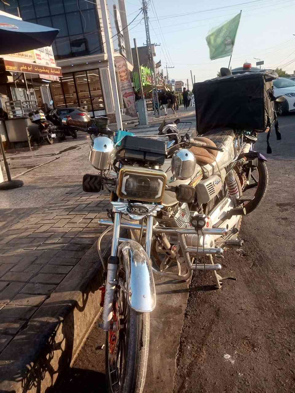 موديل 25كفاله كرهبايات كله شغال الدراجة خير من الله كبل الشغل السعر 700وبيه مجال مكان بغداد البياع العلام 
ملاحضه ذا اكو مراوس راوس *********** 💚 حله من الصور بعد

