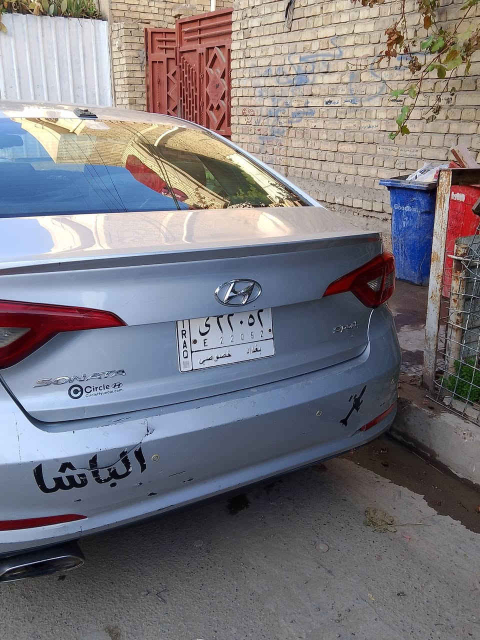 سلام عليكم 
سوناتا لبيع موديل 2016
فول مواصفات 
1/1 بصمه حادثه بك لايت 
السعر 120 وبيها مجال حك الجيهه
رقم الهاتف ***********
