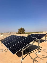 الزهيريه مندلي • 8 ألواح 620واط • بطارية ليثيوم 15كيلوواط