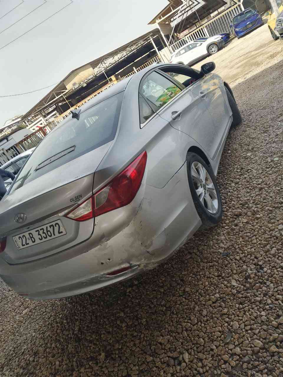 سلام عليكم سوناتا مديل ١٢ بيه جاملغ وبنيد اني ابيع حزام رقم اربيل بسمي سنويا جديده السعر ٨٧ وبيه مجال ***********
