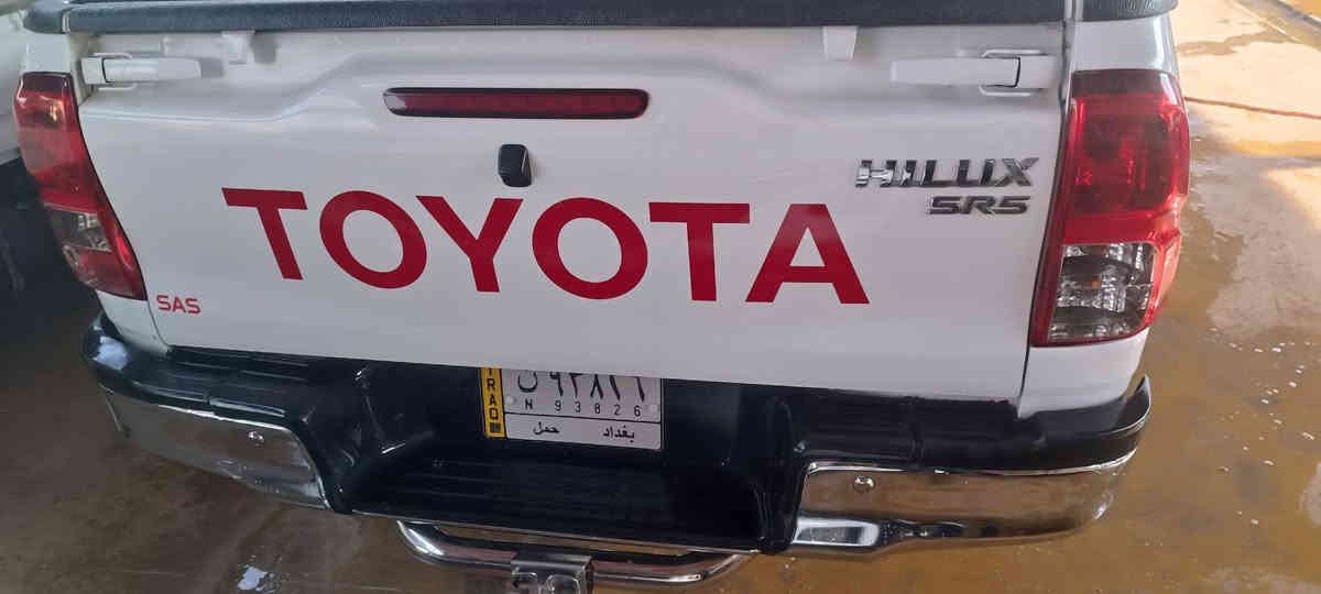 السلام عليكم
للبيع  هايلوكس 2021

كير اوتوماتيك 

بانزين

محرك 4 سلندر 2700cc

مكفولة من تبديل وصبغ بيها بارد بسيط

رقم بغداد مداور ثاني يوم

موقع بابل /اجبلة

السعر 260 وبيها مجال بسيط

متوفر واتساب

‏‪0771 185 4274‬‏

‏‪0771 832 6239‬‏
