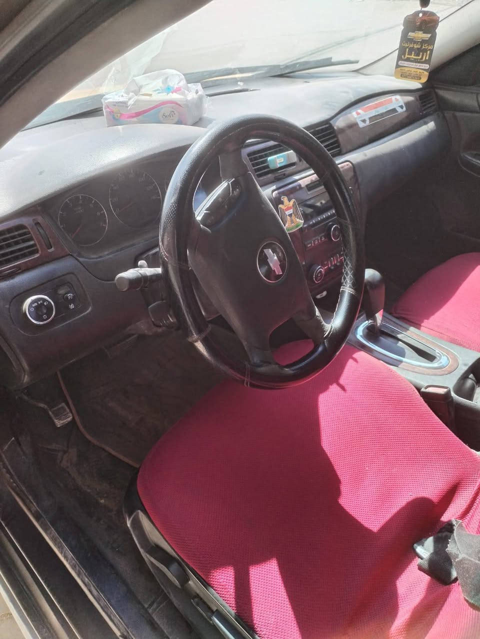 سلام عليكم انبالا 2009 تكسي للبيع محرك وكير وصدر وتبريد وتدفىه كلها بلشرط رقمها نينوى صدامي شرط التحويل السعر 45 وبيها مجال للطيبين الاستفسار اتصل ***********
