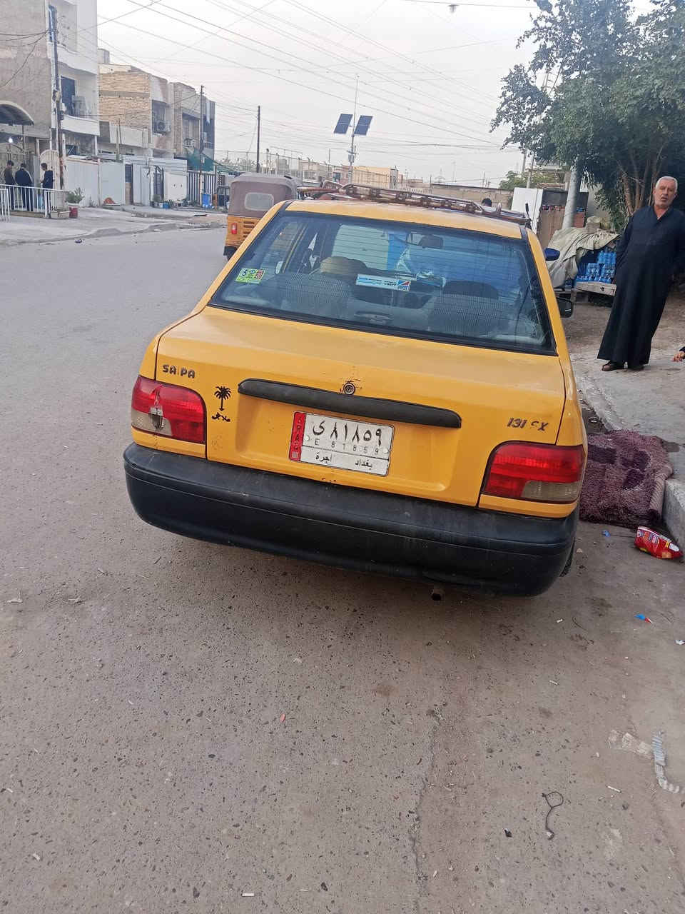 سايبه مديل 13مبدل جاملغ المامي عكس السايق مصفراه هيه اوغرامات سنويه 30 بسمي ارقام  نكليزي باقيه ع الستلام شوصي معمره خياسات مابيها سياراه حلوه كير محراك صدر خير من الله مكاني بغداد الشعب سعر 24بيه مجال ***********
