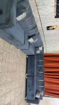 ديوان تزكام ١٠ مقاعد نضافه فول كل ضرار ما بي قماش موج سعر ٢٤٠ وبي مجال...