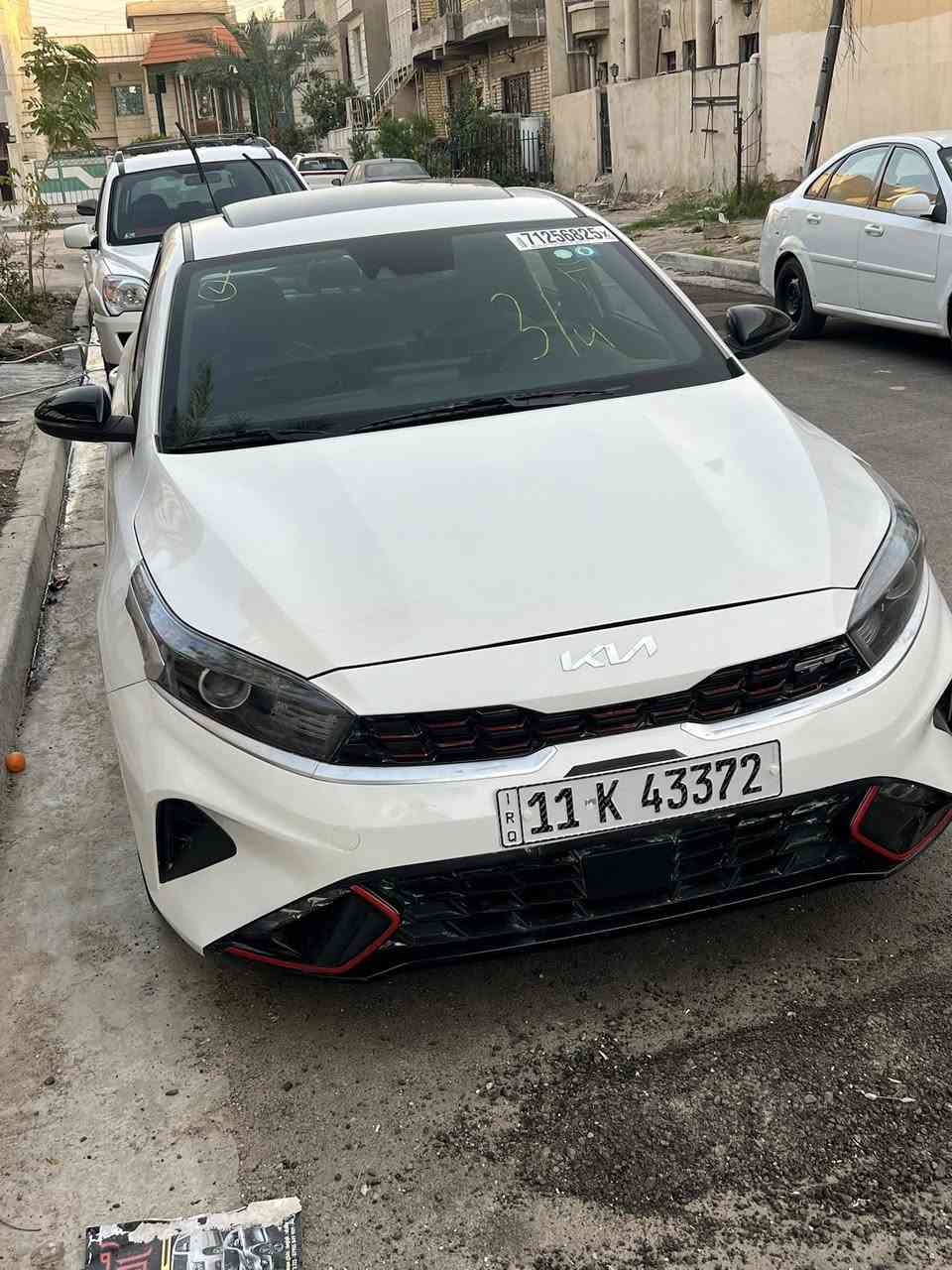 كيا فورتي موديل 24 ترقيم جديد بسمي فول جيتي لين عنوان بغداد حادث بنيد مصلح فقط سعر185////////***********
