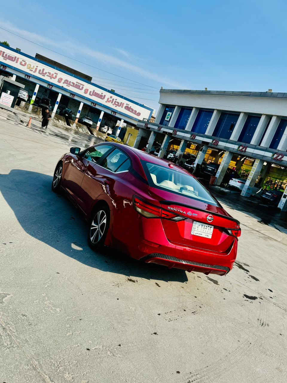 نيسان سنترا مديل 20 لون احمر وارد امريكي جاملغ وبنيد  معوقين SV معروفه بمواصفاتها باقي كم شهر وتصير حره سياره جاهزه كير مكينه حداده جديده طخم تايرات جديد تبريد تدفئه 
رادار امامي وخلفي
 توقف تلقائي يمنع الاصطدام
تشغيل عن بعد 
تحكم ستيرن 
اشاير بالمراي 
منضومه زنون 
بصمه تشغيل 
بصمه ابواب 
مكينه 2000
السعر مناسب جدا اتصل وتدلل 
الـــــرقـــــــم ***********
