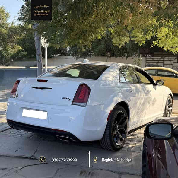 _ النوع:[Chrysler 300S] 
_ الموديل: [2023]
_ الكيلومتر: [76,000km]
_ وارد امريكي بدون حادث فقط بيها صبغ بالدعامية
_ السعر: [51,000,000 د.ع / واحدو خمسين مليون ]
_ الموقع: بغداد – الجادرية 
_ للاستفسار: ***********

