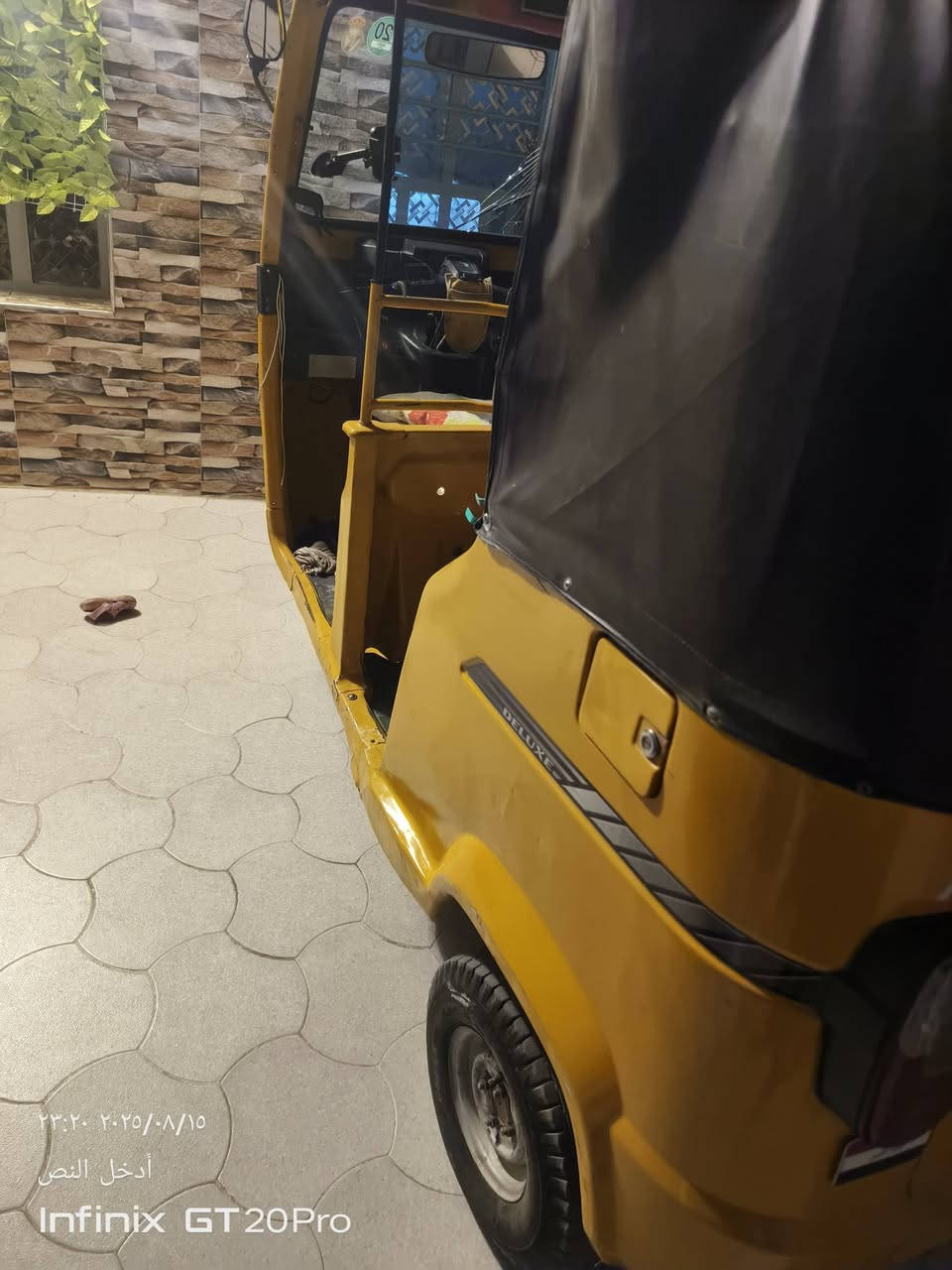 السلام عليكم تكتك TVS موديل 20 رقم و سنوية سعر 5 مليون مكاني بغداد جسر ديالى ***********
