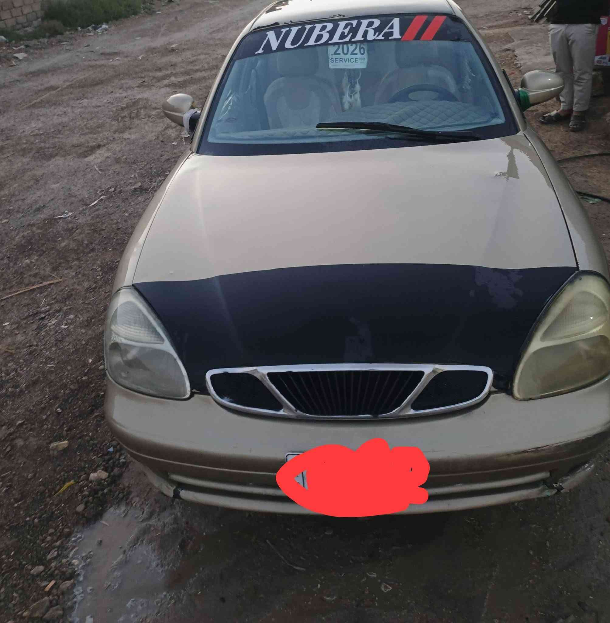 سياره نوبرا هونداي موديل 2000 رقم بغداد سنويه لحد 2030 محرك 1600 كير ومحرك   حداديه  خير من الله تخم تايرات جديد السعر 36 وبيه مجال رقم الهاتف  *********** اي ستفسار اتصل
