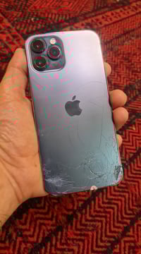 آيفون ١٢ برو ماكس • ١٢٨ • ظهر مكسور