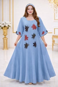 دشداشة كشمير • مقاسات 2x-5x • البصرة