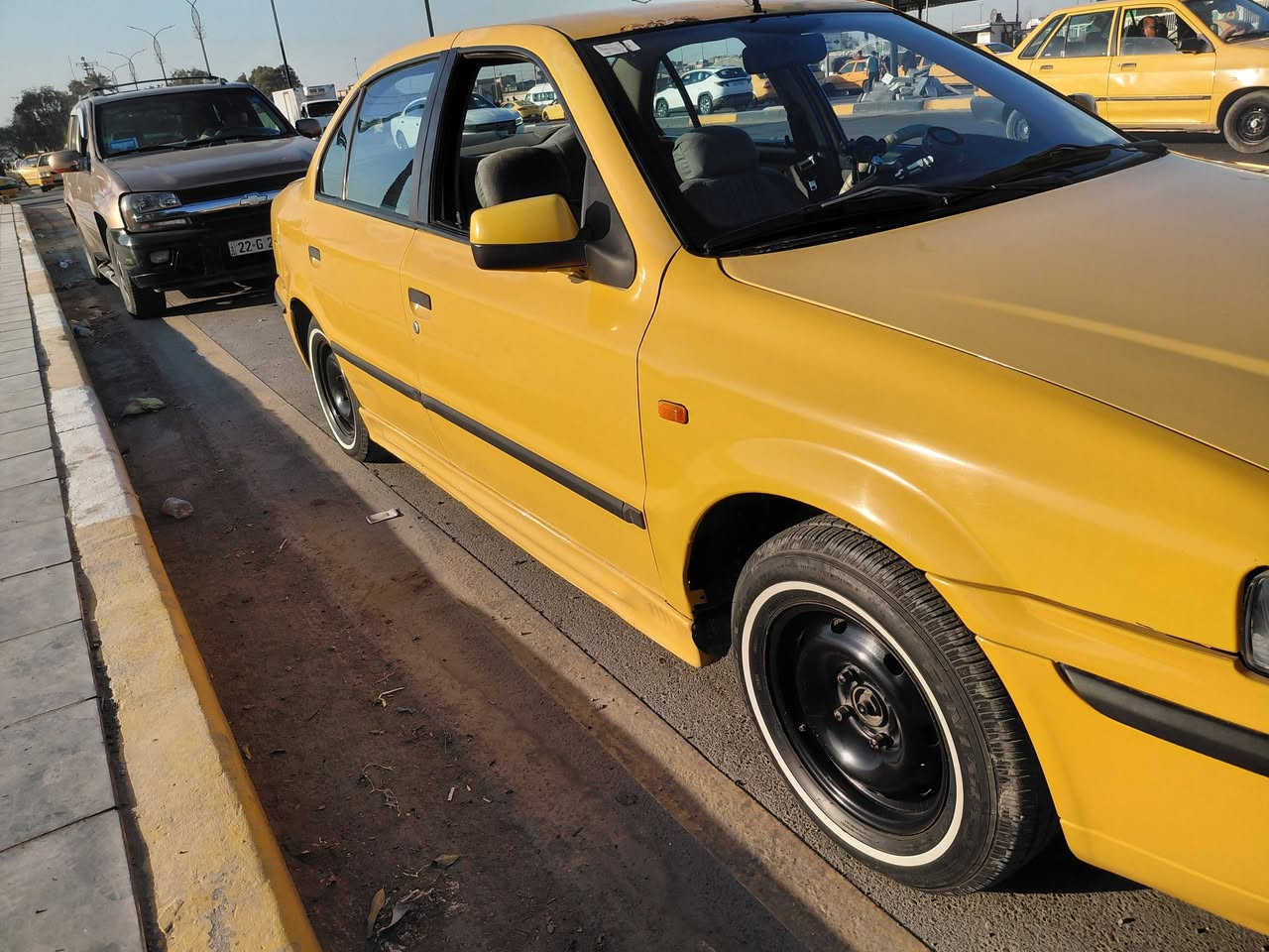 السلام عليكم سمند 2010 للبيع محوره كورله 1600 مبدل بيهة بنيد وجاملغ رقم بغداد السعر 35 وبيهة مجال رقم الهاتف ***********
