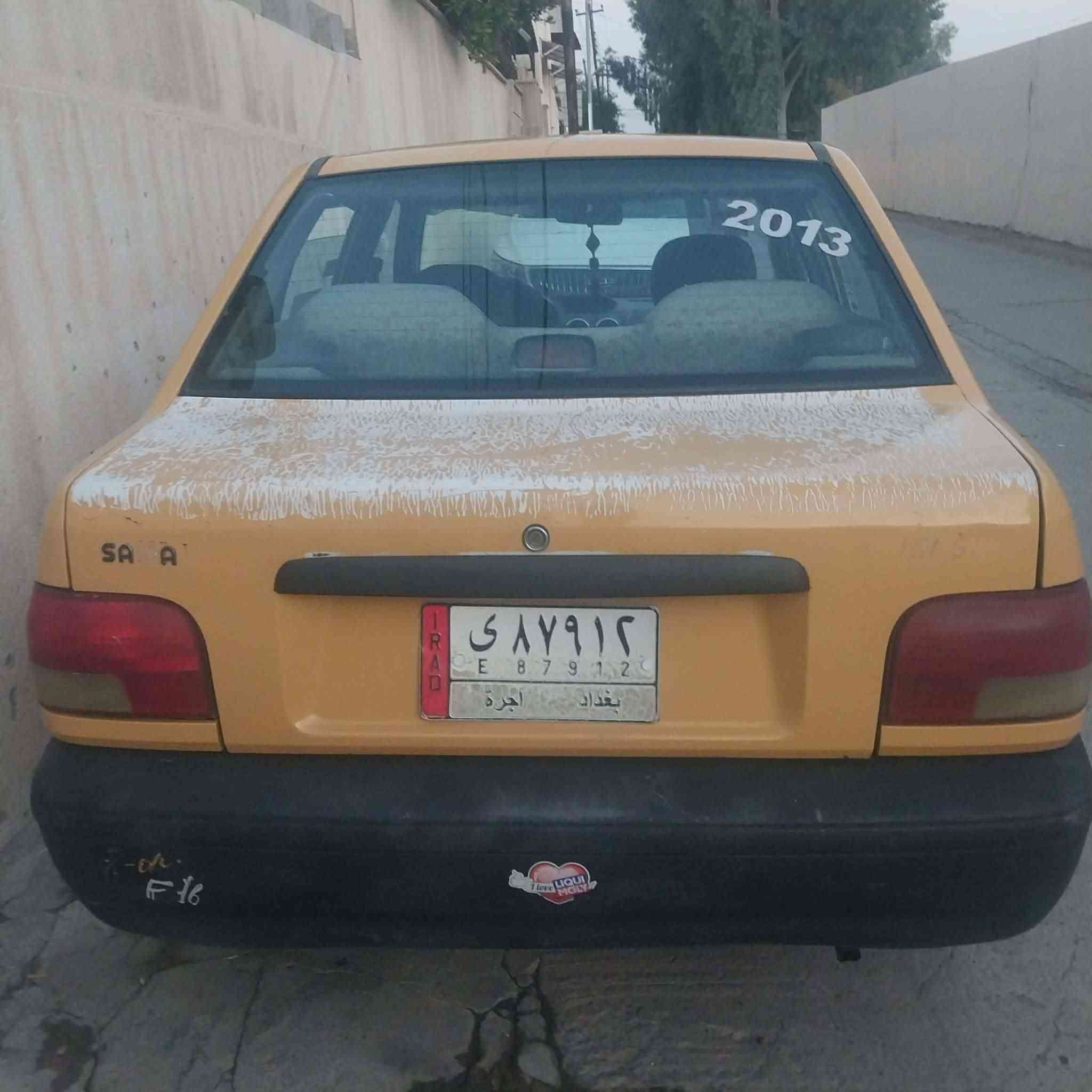 السلام عليكم
سياره سايبه للبيع محافظه الموصل 
سعرها 25 ورقه وبيها مجال الاستفسار الاتصال على الرقم 
***********
***********
