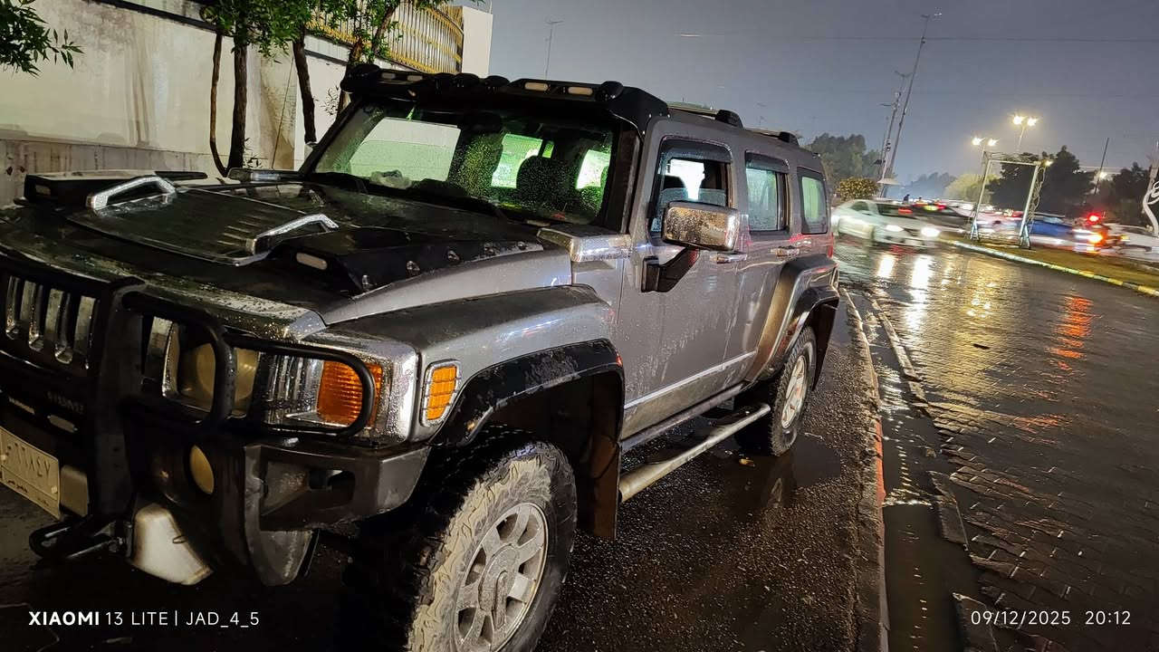 السلام عليكم
H3 همر 

موديل 2008

كلين السيارة يعني لا صبغ ولا ضربة وشي بيها

ستوني شديت الها محرك وكير حاوية 

يعني أطمأن منها

السيارة عليها فندرات رياضي فايبر

غرفته نظيفة 
لونها رصاصي رمادي
رقم بغداد

ماشية 125 الف فقط 

يعني موديل 2008 ماشية 125 الف 

كلشي شغال بيها 

شكلها بالواقع احلى من الصور

مكان السيارة النجف الأشرف 

السعر 125 وبيها مجال 

للتواصل ***********

***********
