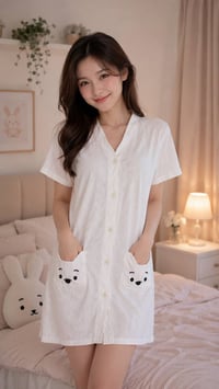شلحة كورية • قماش قطني • مقاسات M-L-XL-XXL