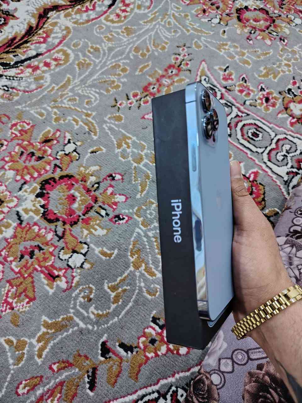 سلام عليكم.
ايفون 13برو ماكس لون بحري أمريكي
مبدل شاشة اصليه ضمان بطارية 87بلادية
نموذج M استخدام قليل وجهاز نضيف كلش ذاكرة 256
السعر 550وبي مجال مكان كربلاء حي العامل


**إذا كنت صاحب هذا الإعلان وتريد حذفه لأي سبب، رجاءا أرسل رسالة إلى الدعم الفني**