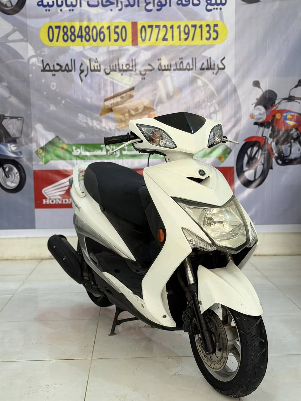 #سكنس_لد_ياباني_اصلي
مزاد اليابان كفالة عامة 
محرك 125cc
استان صفح كهربائي 
قبق نفخ
الدراجة بحالة الوكالة 
#البيع بالنقد والأقساط مصرف الرافدين فقط
العنوان كربلاء المقدسة حي العباس مقابل مولدة صدام 
‏بإدارة مصطفى السعدي 
***********
***********
اتصل وبيك خير وتدلل￼
