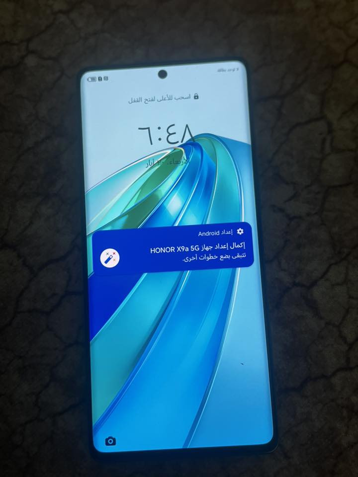 السلام عليكم
هونر x9a 5G
ذاكره 256 رام 8 
فول مواصفات فول نضافه 
دبل سيم 
جهاز مال بيت كلشي مابي 
بس بصمه ما تشتغل 
السعر 250 الف 
عنوان موصل حي الإعلام مقابل نادي نينوى 
***********

