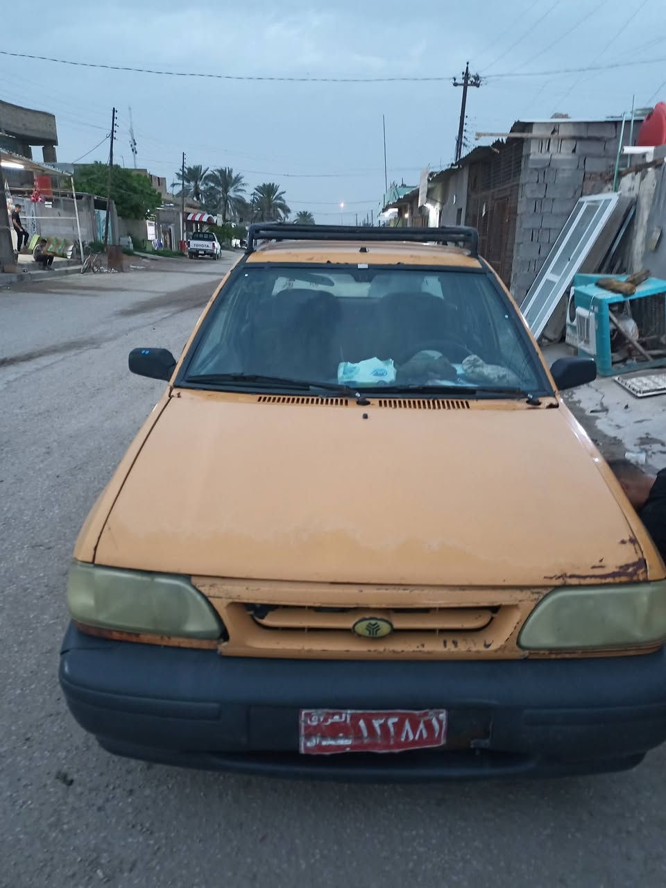 سايبه للبيع ابيع هيج حديده اكاتبك سرقه وعشائر سعر 6ورقات نقصهه باتري وشغلات بصيطه العلكايه شارع العريض قرب جامع حي الزهراء ع ***********
