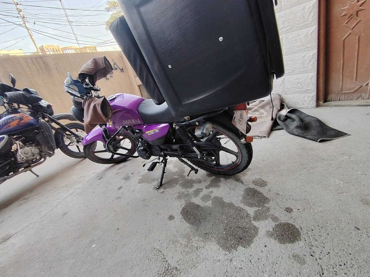 السلام عليكم شباب دراجه سولنك ماكس مكفوله
للبيع مكاني المحموديه سعر 650 بيه مجال بصيط
مديل 2024
***********
***********
