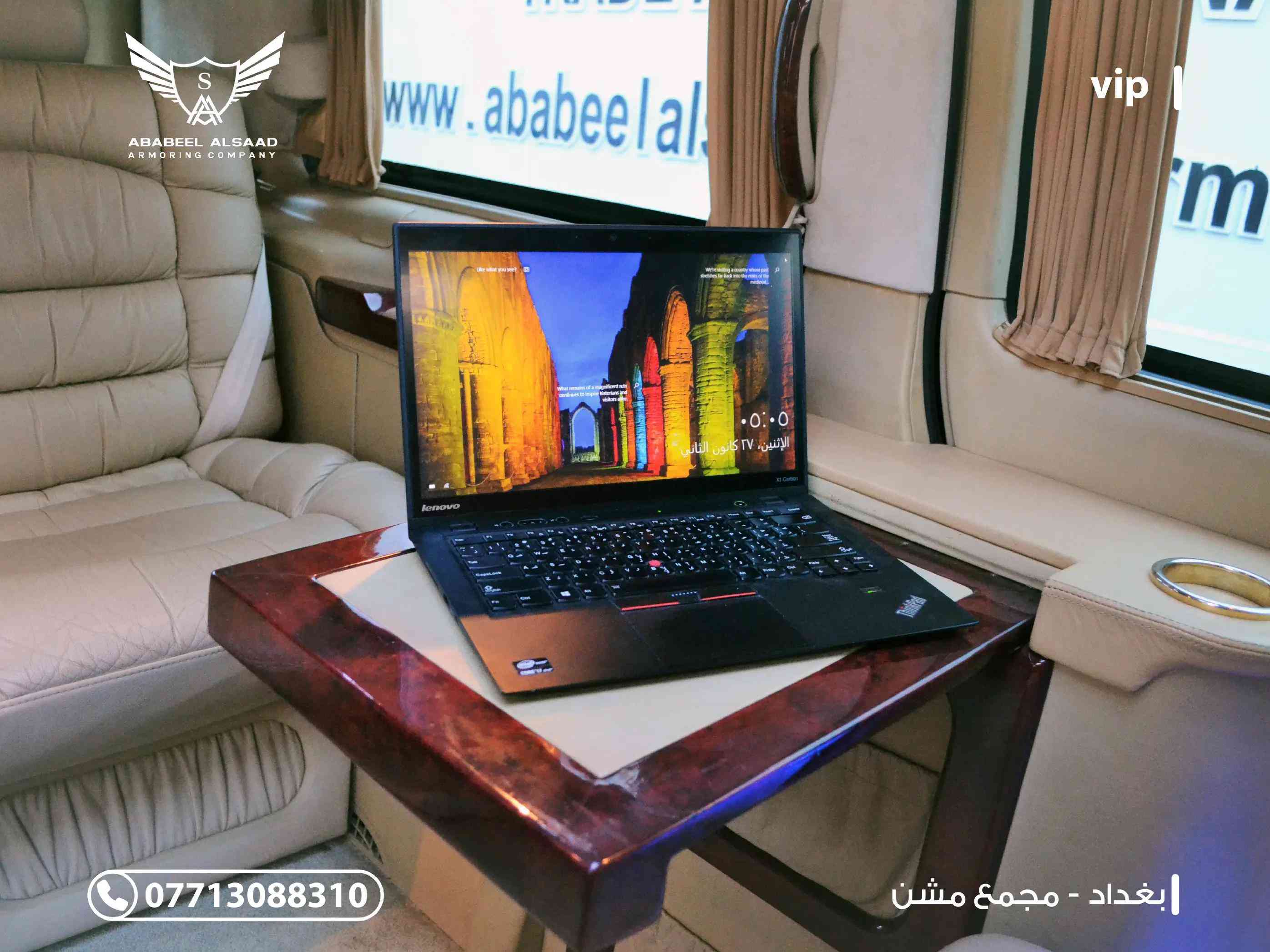 #للبيع .. مرسيدس ڤيانو #vip غير مصفحة سيارة العائلة الاكثر رفاهية على الاطلاق مواصفات السيارة وغرفة الــ vip: فيانو #باص  موديل ٢٠١٠ رقم بغداد سعة المحرك ٣٥٠٠ - ٦ سلندر سقف بانوراما سلايد كهربائي في مقصورة السائق سلايد كهربائي في غرفة الــ vip تلفزيون كهربائي التحكم في القطع او الفتح بين السائق وغرفة الــ vip شاشة تلفاز ثانية عند سقف غرفة الــ vip غرفة الــ vip سعة ٥ اشخاص وشخص مع السائق باب سلايد كهربائي التحكم من الخارج والداخل والسائق مقعد الــ vip كهربائي التحكم وقابل للانبساط وتحويله الى منام ثلاجة كهربائية ذات سعة كبيره طاولات كهربائية التحكم جهاز اتصال بين غرفة الــ vip والسائق جميع الجلود والمواد المستخدمة اصلية ومستوردة لصالح شركتنا حصراً بالاضافة مكان خزن الزجاجات وانارة رائعة التحكم في جميع السيارة وستائر للزجاج وشمسية اصلية مع السيارة وخدمات وتفاصيل وديكورات كثيره جدااا للاستفسار اتصلو بنا : 📞 *********** 📞 *********** 📍 بغداد – مجمع مشن #شركة_أبابيل_السعد 
