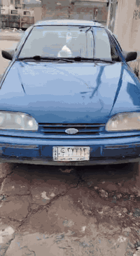 سيارة فورد سكوربيو موديل 92 محرك كير شرط كهربائية شغله كلها طخم امامي ...