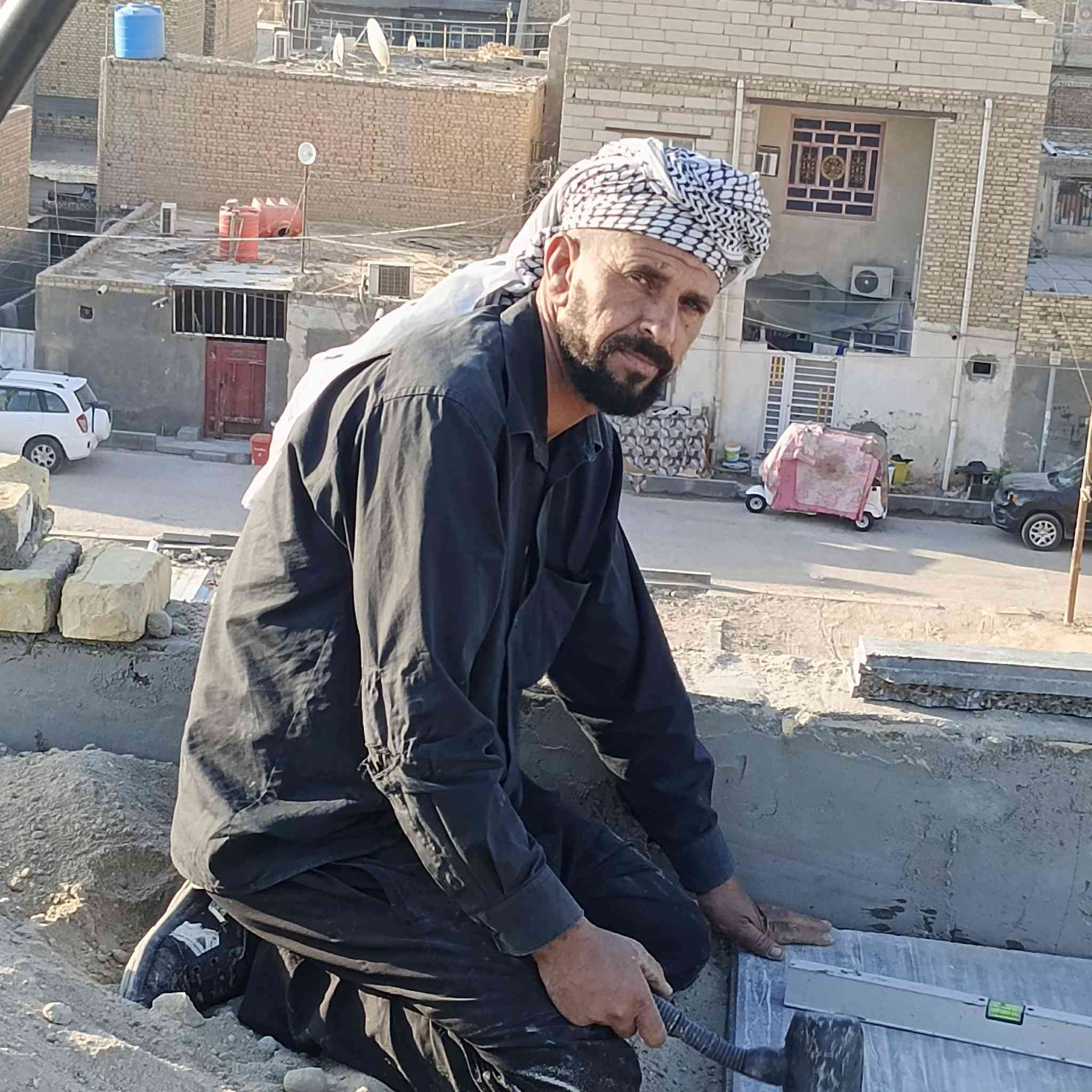 يا الله تطبيك كافه الصطح كرسته وعمل وع المتر من التنضيف والفلانكوت والزفت والبناء والمزيج والماستك والايلون ملاحضا شتايكر السماوه شرط فحص العمل مهندس بأسعار مناسبه مكاني الناصريه الاستفسار ماراسله أو اتصال *********** والتوفيق والتوفيق من الله
