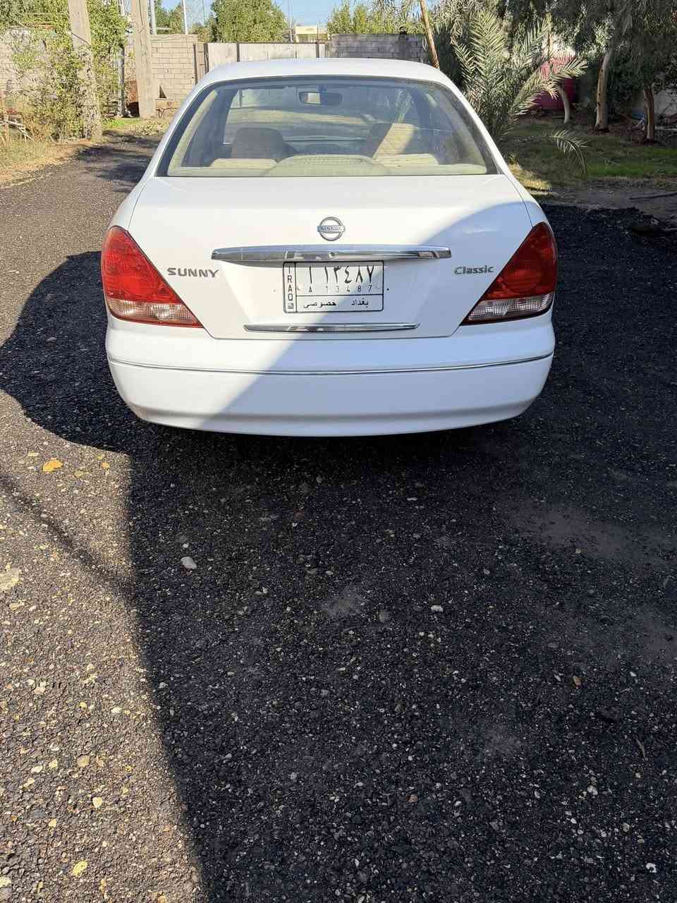 السلام عليكم
نيسان سني 2009 ياباني 
بيه بارد بسيط
بدون قطرة صبغ 
للتواصل ***********
السعر 110
