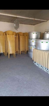 تأجير مستلزمات مناسبات • أواني طبخ • المدائن الشارع العام