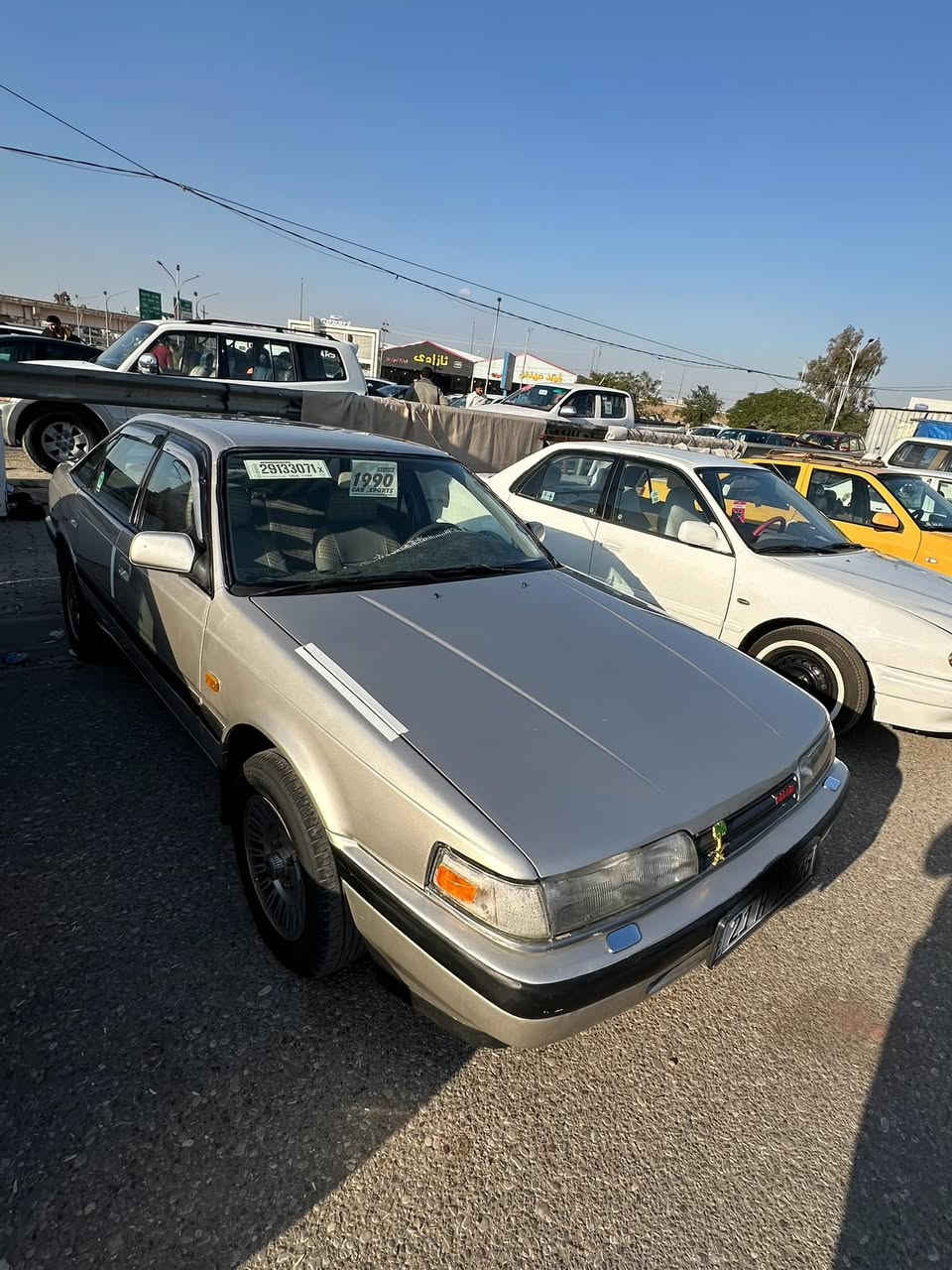 سلام عليكم مازدا 626 موديل 1990 رقم سليمانيه جديد 2029 انگليزي  8 به خ كير محرك شرط بدون عيب سياره صبغ عام جماليه بدون اي طرب تصفيه قليل بي كهربايات كله شغال بدون اي نقص سياره احله من صوره 
سعر 47  بي مجال 
مكان سياره كركوك 
رقم موبايل ***********
