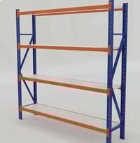 عندي رفوف عدد تلاثه  مختلف الوان مستعملات  العرض 2متر الطول 210 العمق6...