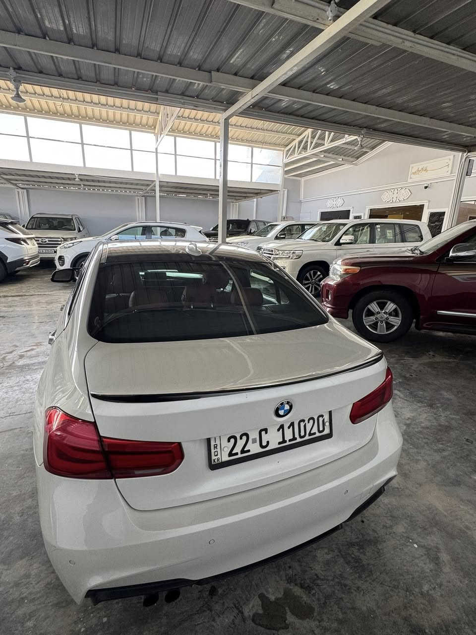 السلام عليكم
بي ام 328 موديل 2016 وارد امريكي حادثها جاملغ فول مواصفات 1/1 داخل احمر 4 سلندر تون تيربو ✈️

رقم اربيل تحويل او وكاله ..

مكاني بغداد 

*********** 

السعر 180$
