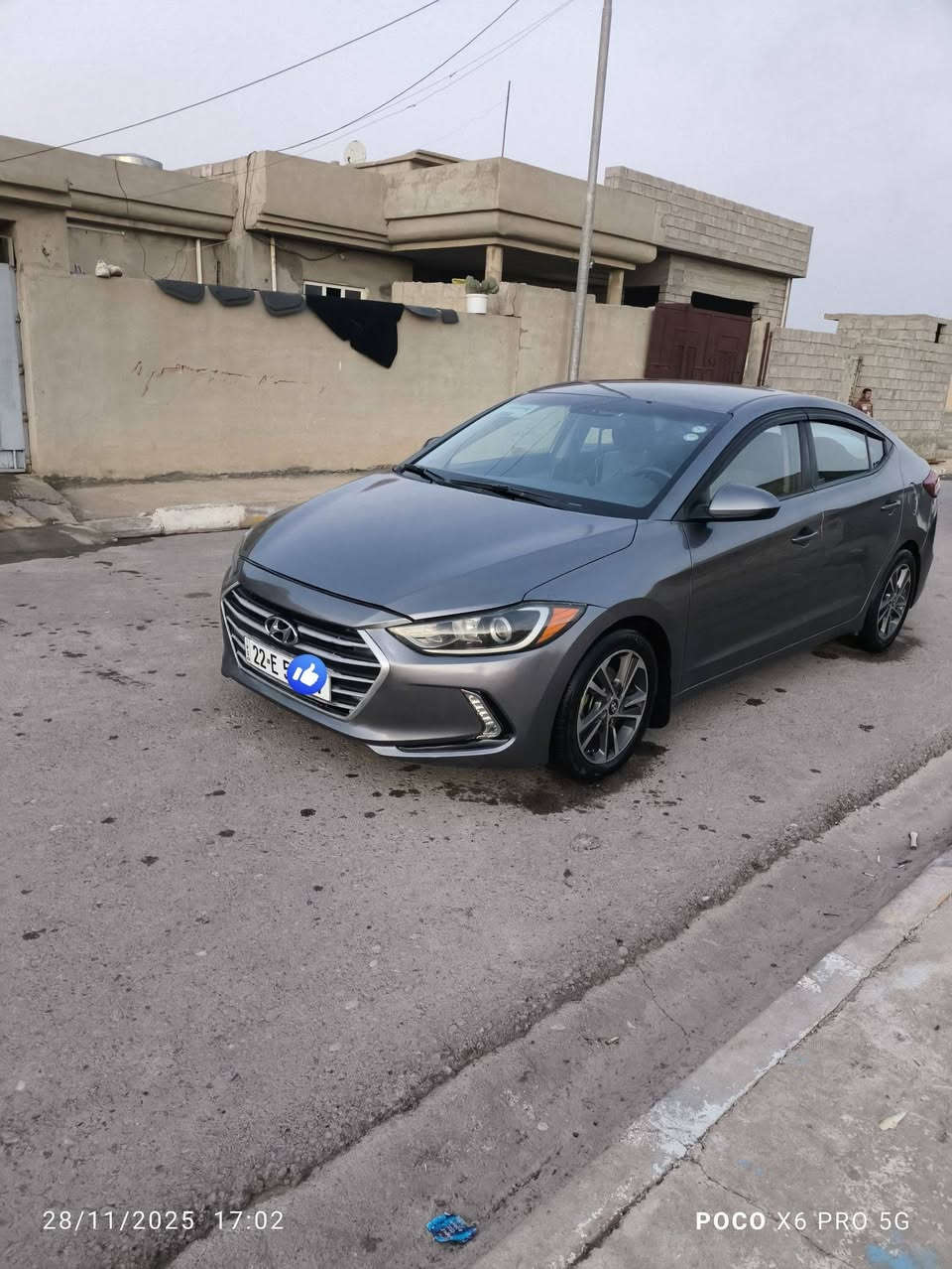 السلام عليكم ورحمه الله وبركاته.
للبيع.......
النترا موديل 2018 امريكي
ماشية 105 ميل 
محرك 20 .
 الجاملغ الخلفي جهة السائق بي معجون حد قبغ البنزين
 الجاملغين الاماميات رش بدون دواخل شرط 
هزة سنوية جديدة بأسمي رقم اربيل 
مكان السيارة ناحية زمار 
السعر 125 وبي مجال للشراي و المو شراي اعبر المنشور 
***********
