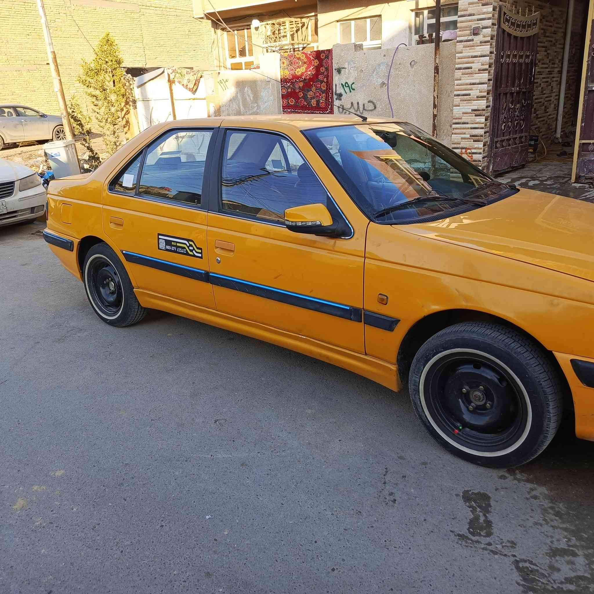 سلام عليكم
بيجو بارس موديل 2018  رقم بغداد  انكليزي تحويل باي موقع يعجبك بأسمي السيارة مصفرة هيئة وغرامات مكفولة من الحادث  محرك كير بحالة جيدة تدفئة تبريد اشاير بالمري تخم تاير جديد مكاني  الحسينية للاستفسار  *********** 
السعر 60 وبيها مجال
