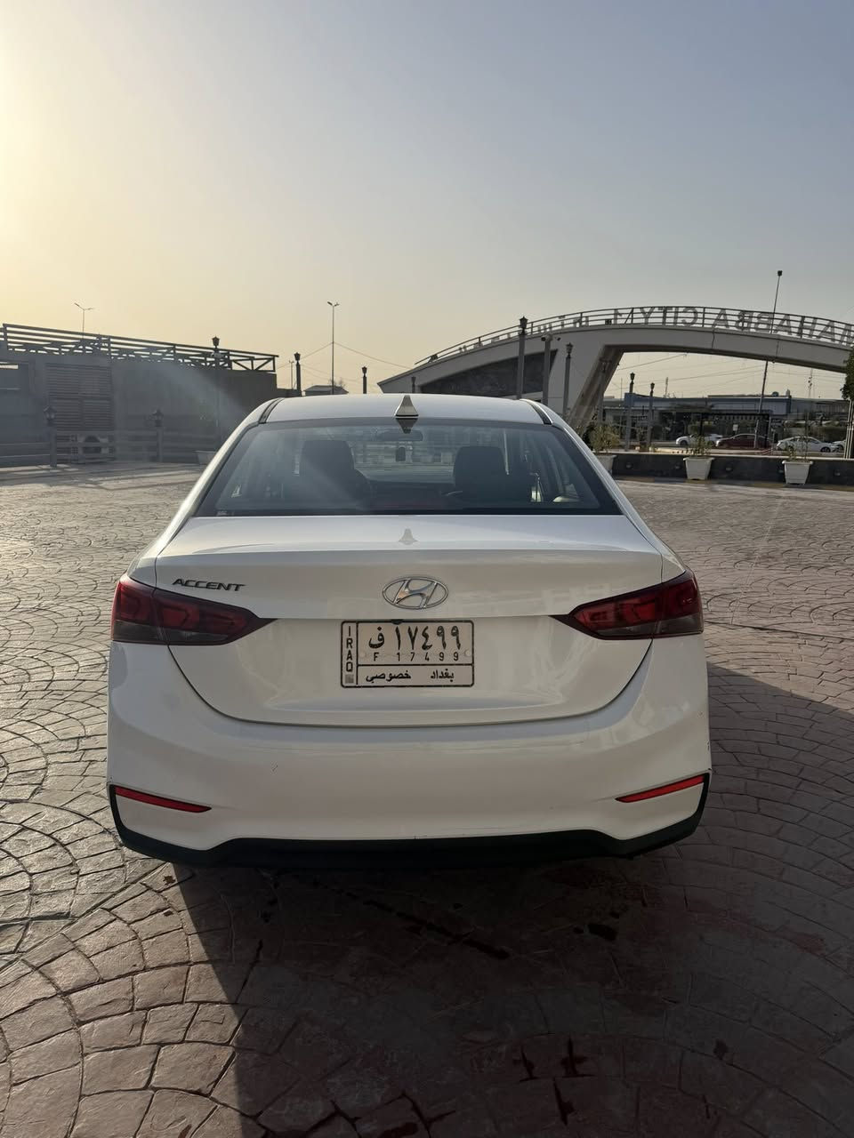 السلام عليكم
هونداي اكسنت موديل 2019 الشكل الجديد 

وارد امريكي حادث خفيف مرفق مع الصور 

محرك ١٦٠٠ 

شاشة كبيرة

كاميرة

تحكم ستيرن

وضعية قيادة 

ماشية ٤١ الف 

السعر 107$ 

*********** 

مكان السيارة  بغداد / السيدية
