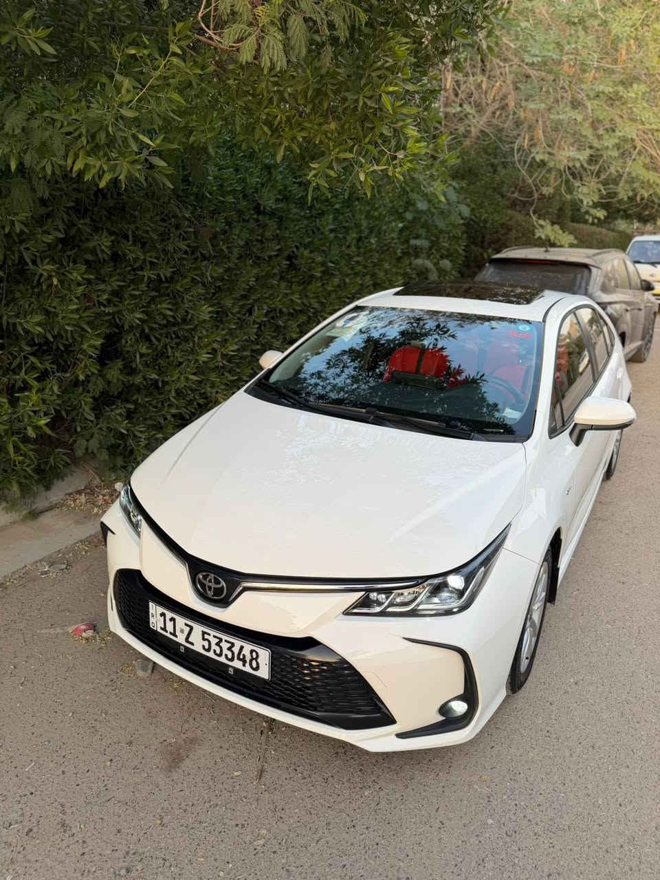 2025 كورلا هايبرد شكل الخليجي 
كفالة عامة من الصبغ والتبديل والبارد والشخط والتكحيل 
فول مواصفات 
سلايد 
رادار امامي وقيادة ذاتية 
داخل جلد احمر 
كشن كهرباء 
شاشة وكامرة 
بيها سبايدر بلادي واقيات طين بلادي

153$  وبيها مجال بسيط 
***********
بغداد حي سومر
