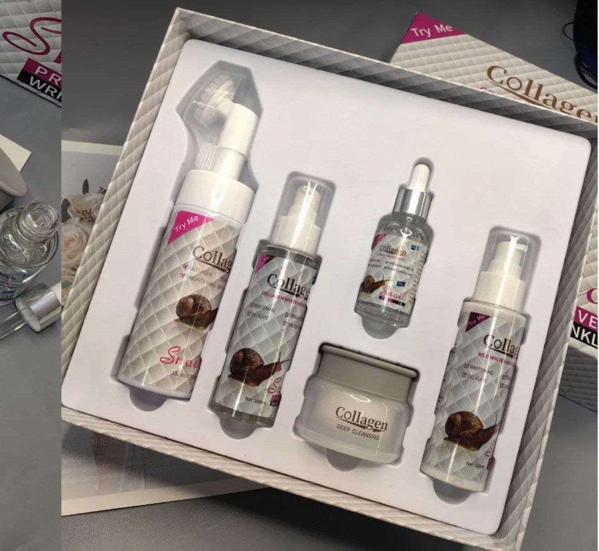 بـكج الكولاجين 

مستخلص من الحلزون 
يحتوي على 5 قطع 
🤍غـسول بشره 
🤍تونر مقشر بشره
🤍كريم مرمم ومرطب 
🤍سيروم نضارة
🤍واقي شمسي 
من اهم فوائد الحلزون يعمل على تجديد خلايه البشره وتنعيم وتفتيح 
ومحاربه علامات الشيخوخه 

سعر البكج  15 الف فقط 
كمية محدودة

#يوجد_توصيل_لكافه_المحافظات حلة, بابل


**إذا كنت صاحب هذا الإعلان وتريد حذفه لأي سبب، رجاءا أرسل رسالة إلى الدعم الفني**