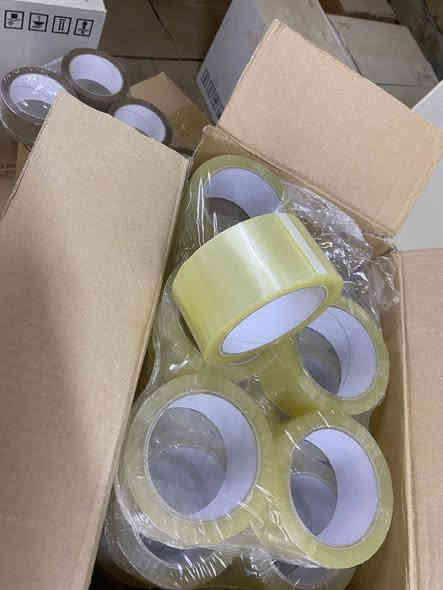 36 قطعة
 49 مايكرون حقيقي 
90 يارد 36 قطعة
الاصق هوتميلت مو اكرليك الاصفر الصيني لا يفرق المادة الاصقية
الكارتون 25 الف توصيل لكل محافظات العراق خمسه واذا جملة يختلف 
 ‪***********‬‏
***********
